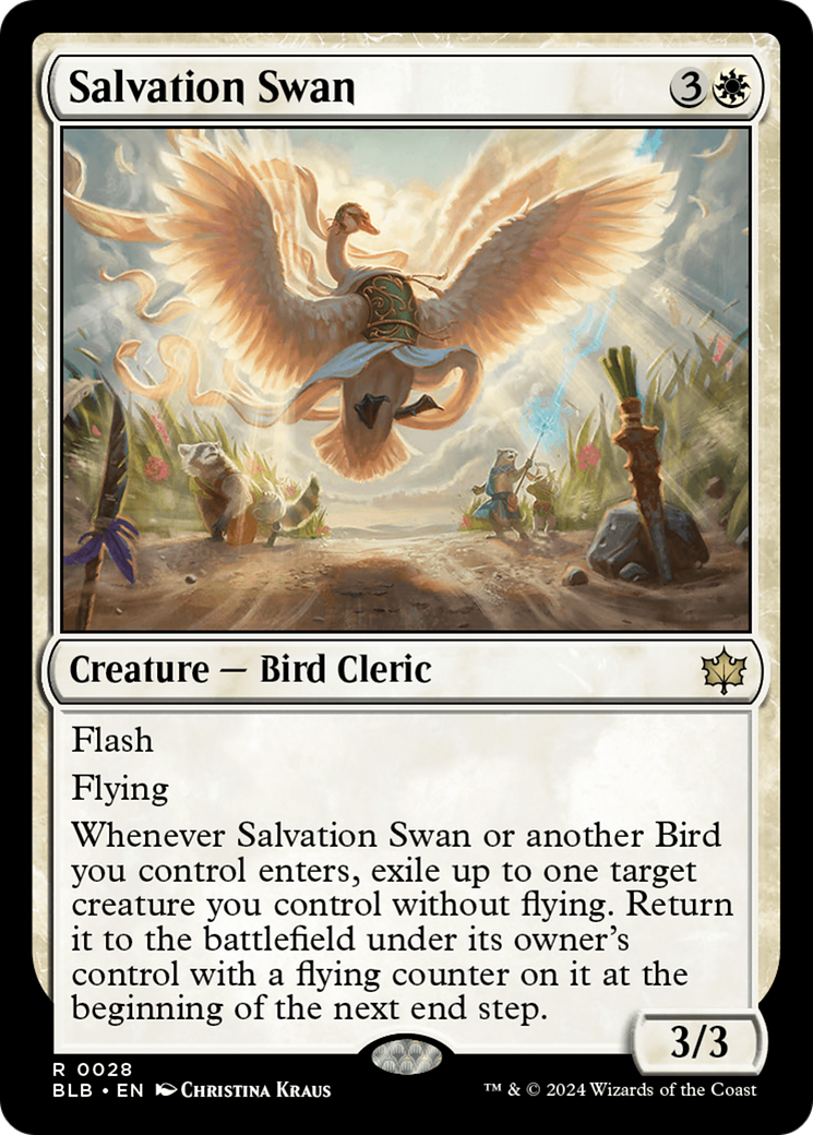 Salvation Swan [Bloomburrow] | Silver Goblin