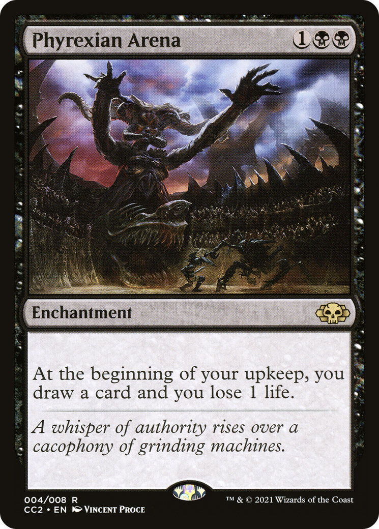 Phyrexian Arena (004) Foil - Commander Collection: Black