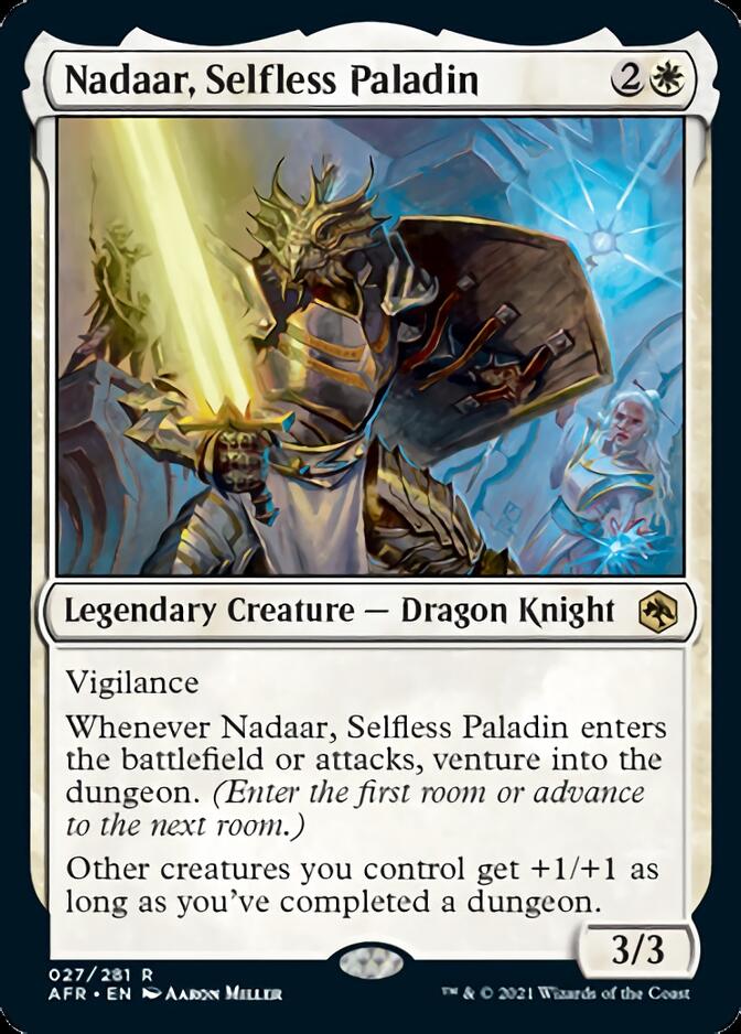 Nadaar, Selfless Paladin [Dungeons & Dragons: Adventures in the Forgotten Realms] | Silver Goblin