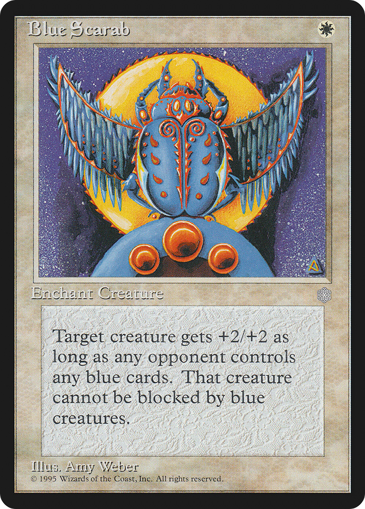 Blue Scarab [Ice Age] | Silver Goblin