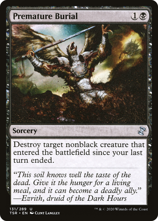 Premature Burial [Time Spiral Remastered] Foil