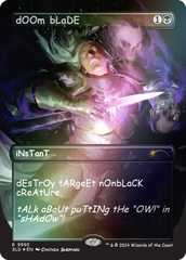 dOOm bLaDE (Rainbow Foil) [Secret Lair Drop Series] | Silver Goblin