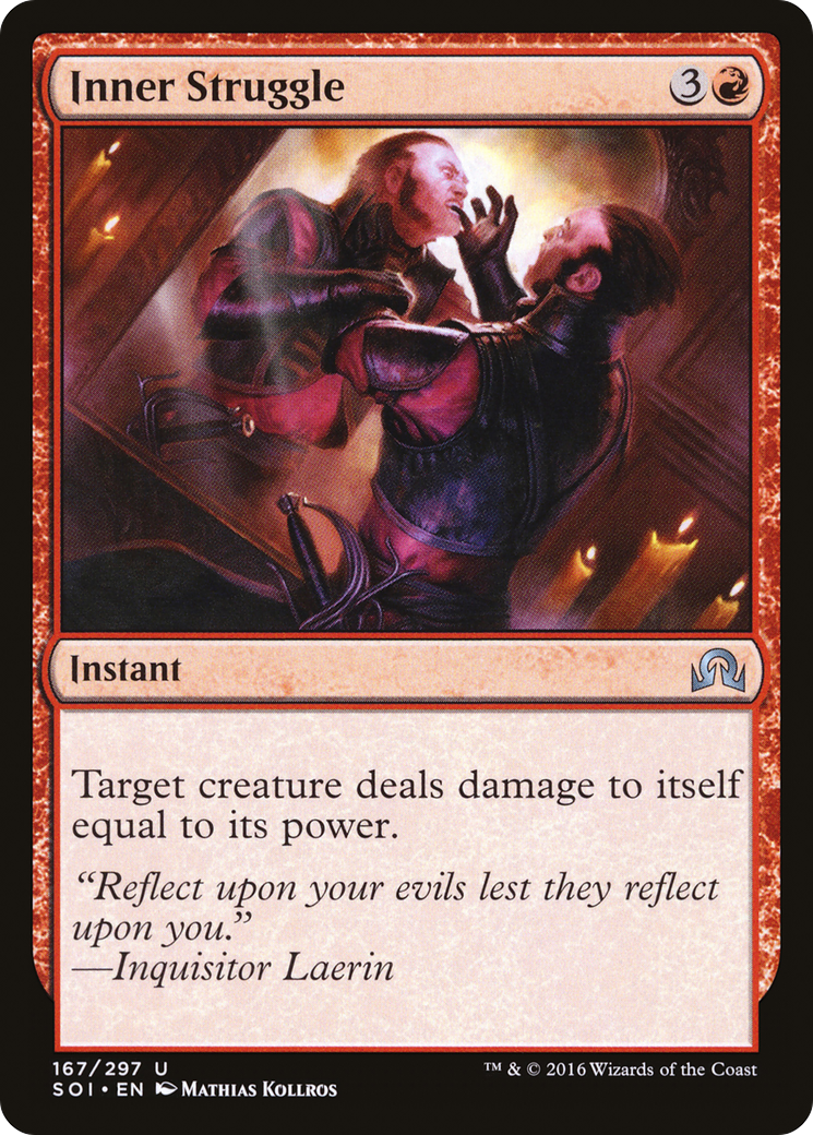 Inner Struggle [Shadows over Innistrad] Foil