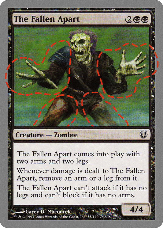 The Fallen Apart [Unhinged] Foil