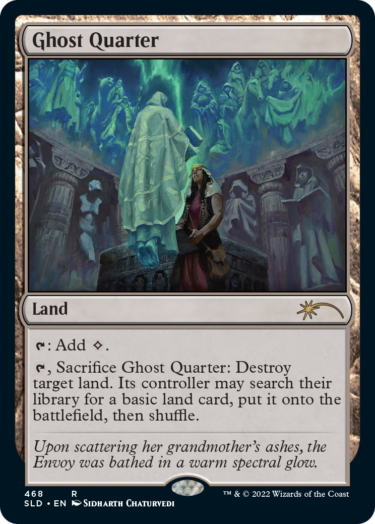 Ghost Quarter (468) [Secret Lair Drop Series] | Silver Goblin