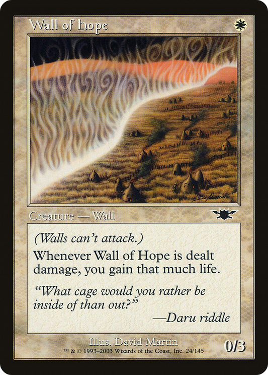 Wall of Hope [Legions] Foil