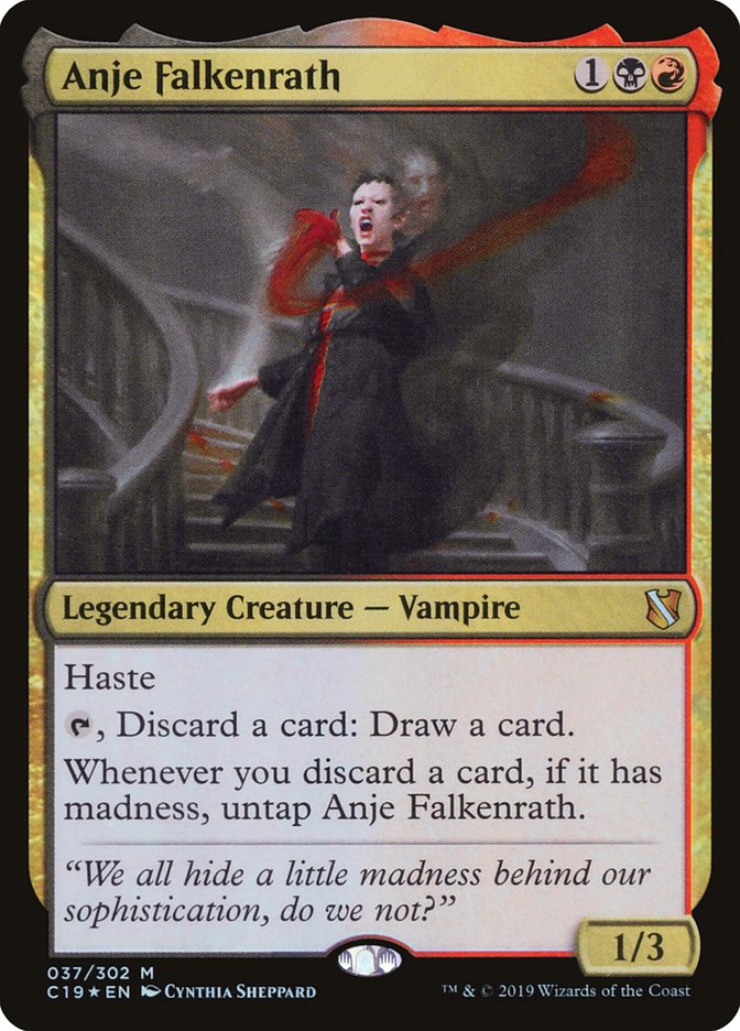 Anje Falkenrath [Commander 2019] | Silver Goblin