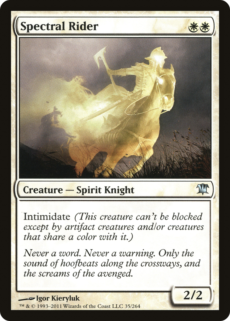 Spectral Rider [Innistrad] | Silver Goblin