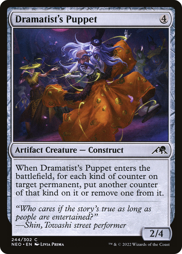 Dramatist's Puppet [Kamigawa: Neon Dynasty] Foil