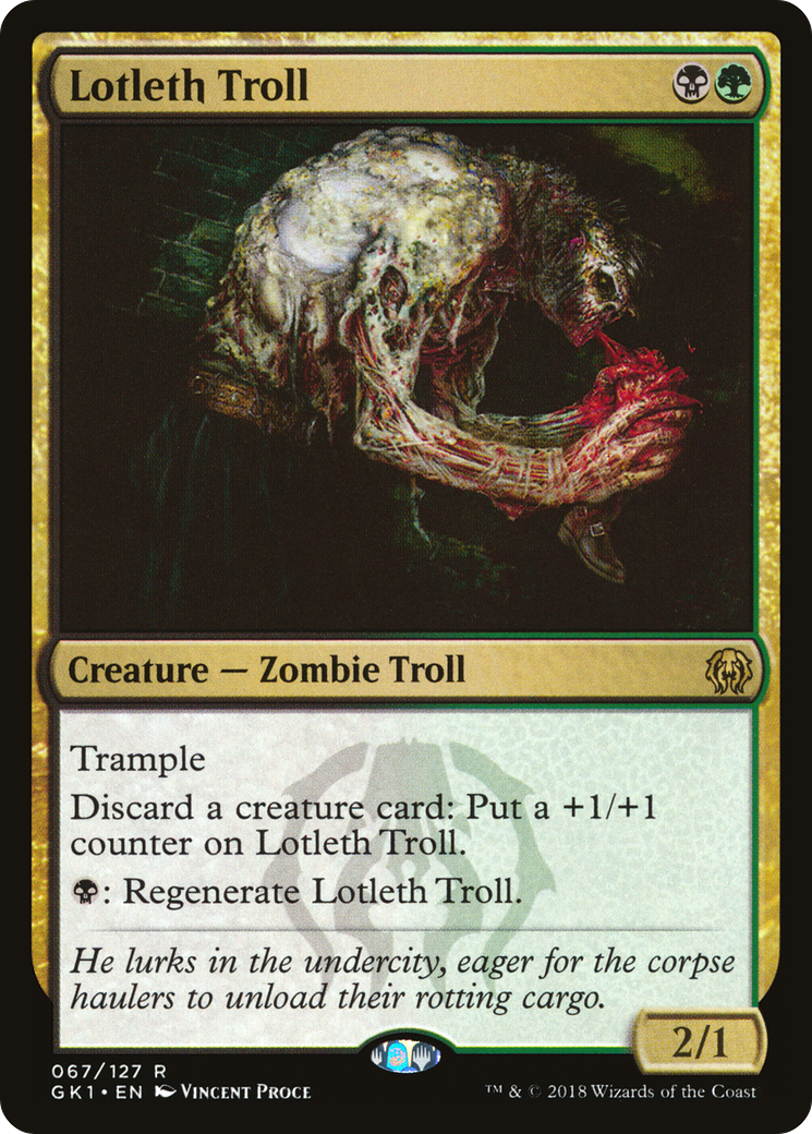 Lotleth Troll (067) - GRN Guild Kit