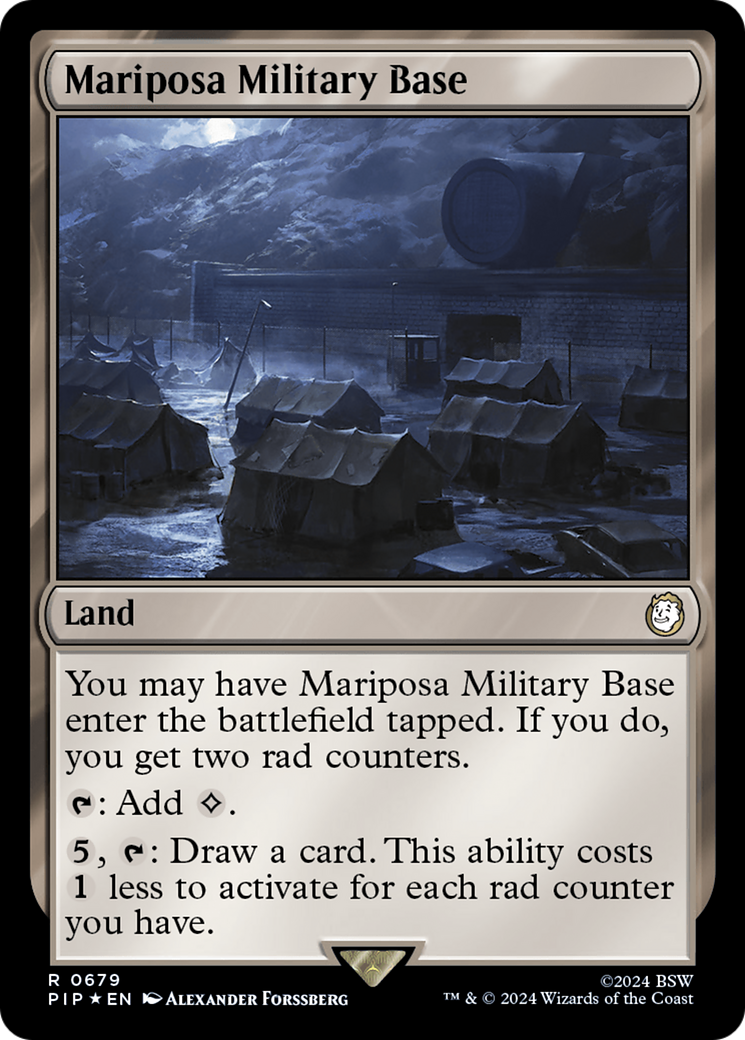 Mariposa Military Base Surge Foil (679)