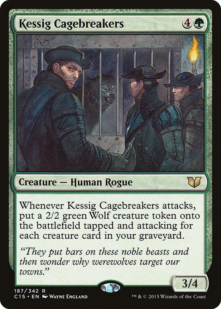Kessig Cagebreakers (187) - Commander 2015