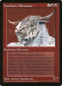 Hurloon Minotaur (Oversized) [Oversize Cards] | Silver Goblin