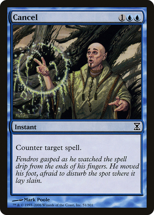 Cancel [Time Spiral] Foil