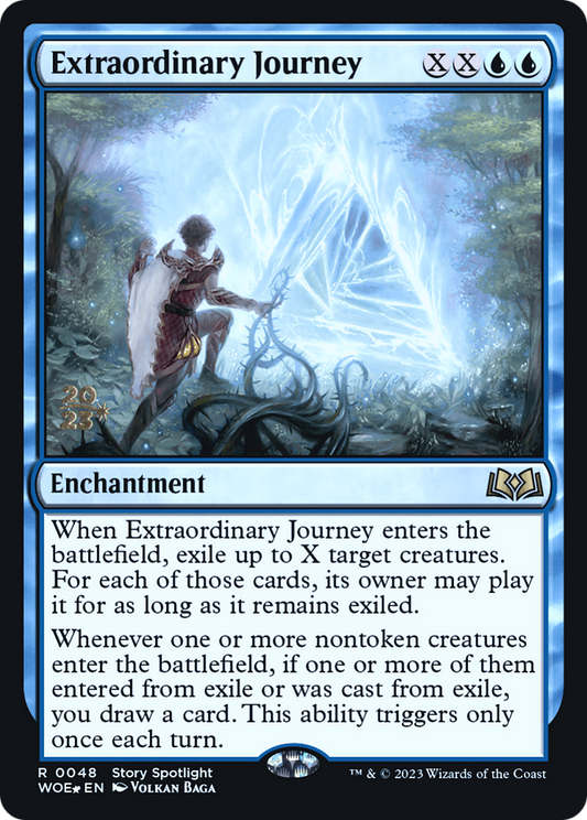Extraordinary Journey [Wilds of Eldraine Prerelease Promos]