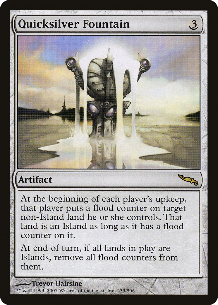 Quicksilver Fountain [Mirrodin] Foil