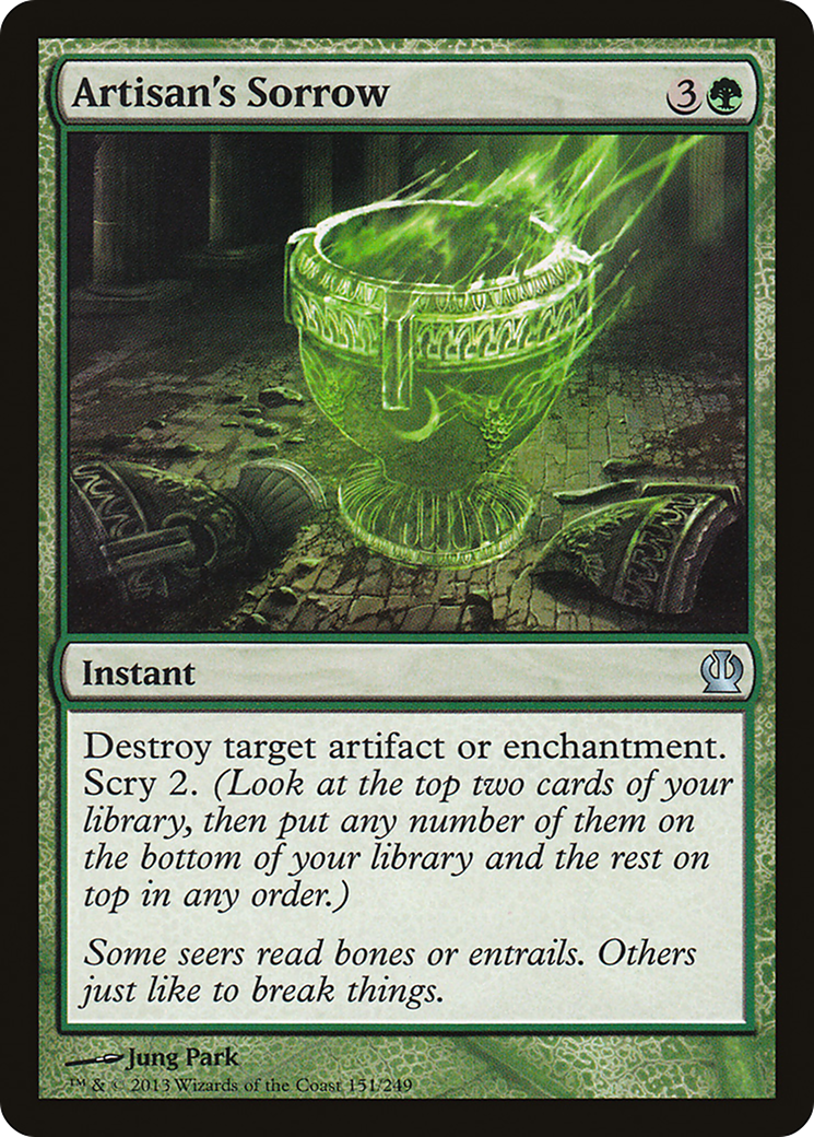 Artisan's Sorrow [Theros] Foil