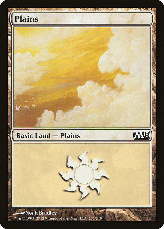 Plains (231) [Magic 2013] Foil