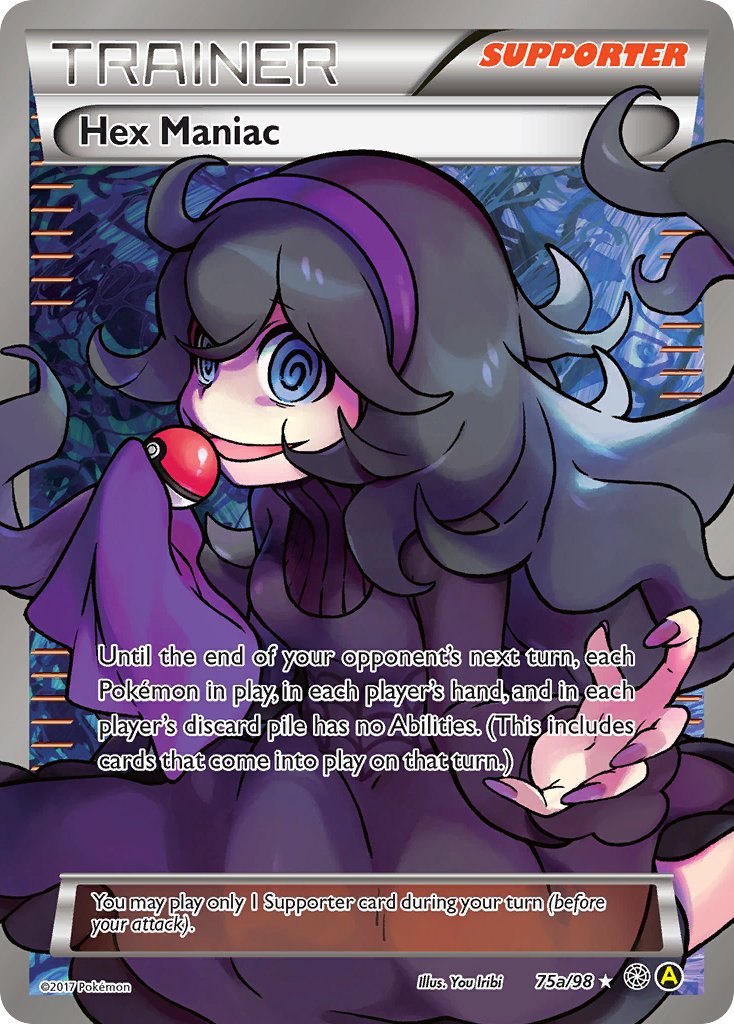 Hex Maniac (75a/98) [Alternate Art Promos] | Silver Goblin