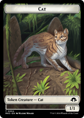 Phyrexian Germ // Cat Double-Sided Token [Modern Horizons 3 Tokens] | Silver Goblin