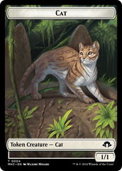 Servo // Cat Double-Sided Token [Modern Horizons 3 Tokens] | Silver Goblin