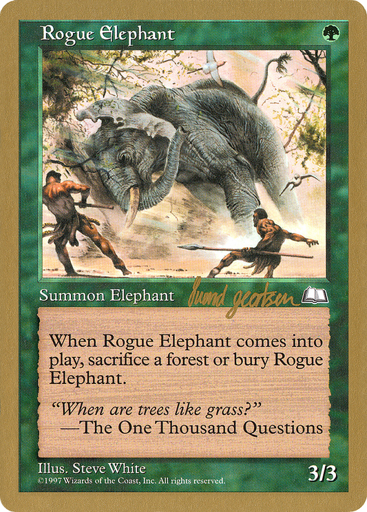 Rogue Elephant (Svend Geertsen) [World Championship Decks 1997]