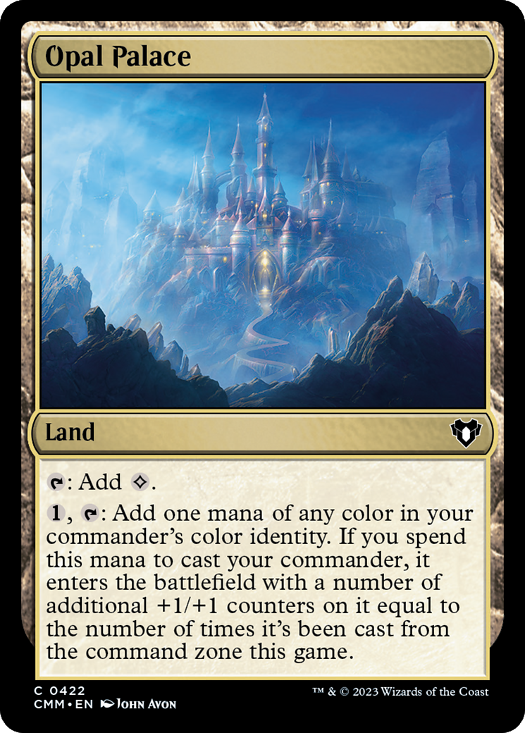 Opal Palace [Commander Masters] | Silver Goblin