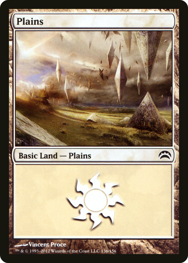 Plains (136) [Planechase 2012] | Silver Goblin