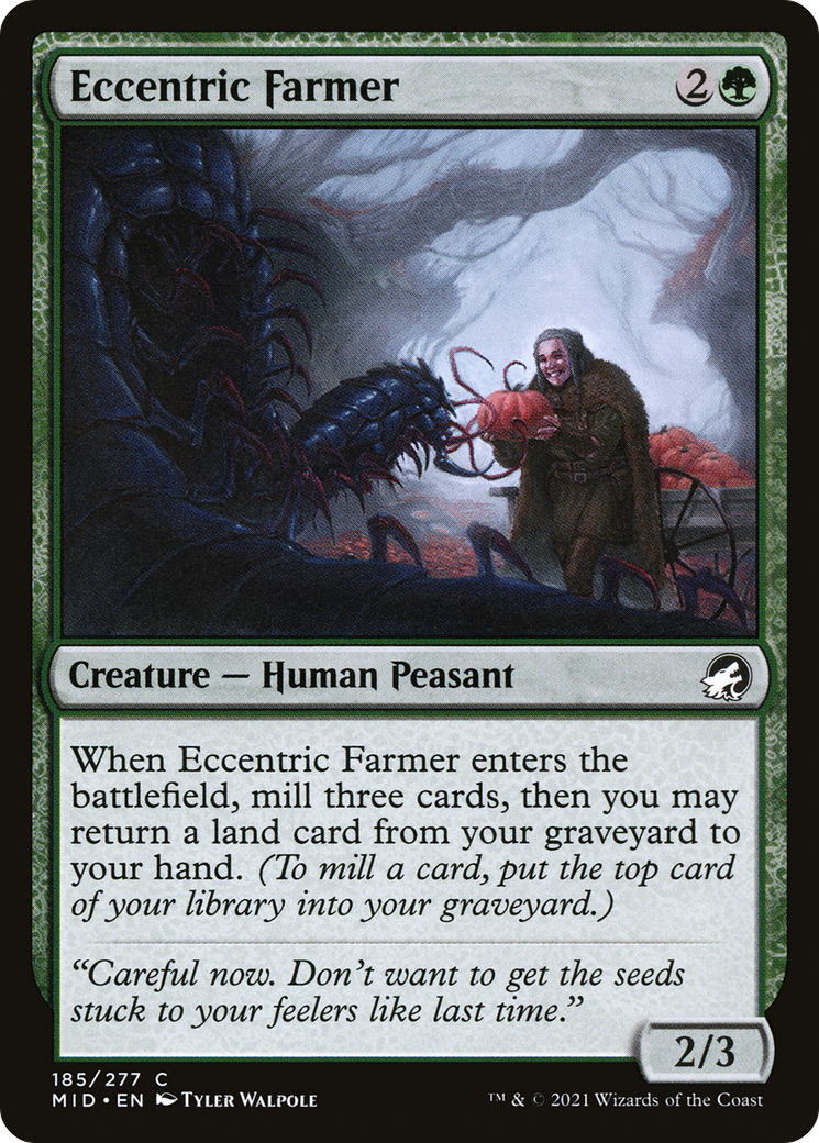 Eccentric Farmer [Innistrad: Midnight Hunt] Foil