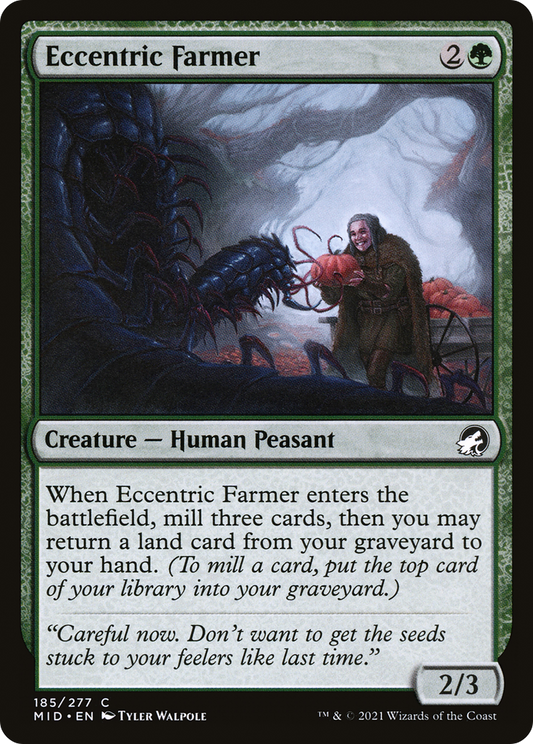 Eccentric Farmer [Innistrad: Midnight Hunt] Foil