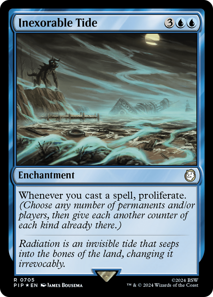 Inexorable Tide (Surge Foil) [Fallout] | Silver Goblin