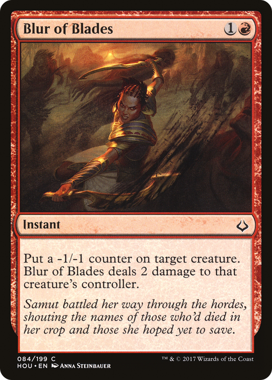 Blur of Blades [Hour of Devastation] Foil