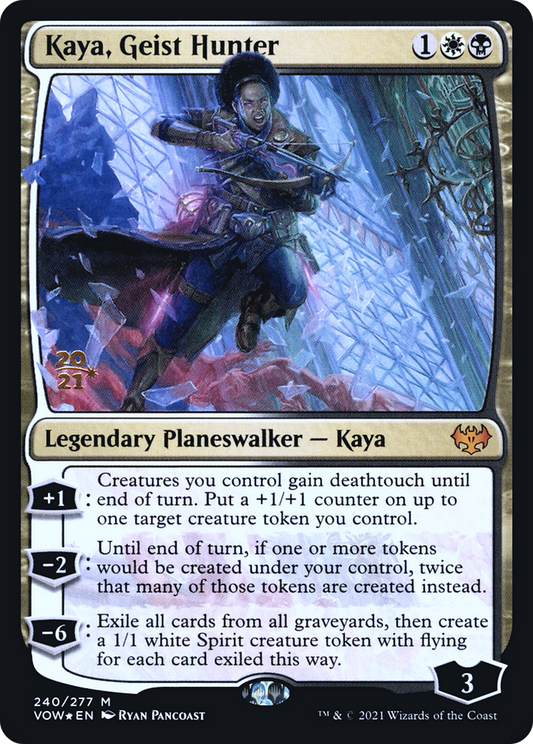 Kaya, Geist Hunter [Innistrad: Crimson Vow Prerelease Promos]