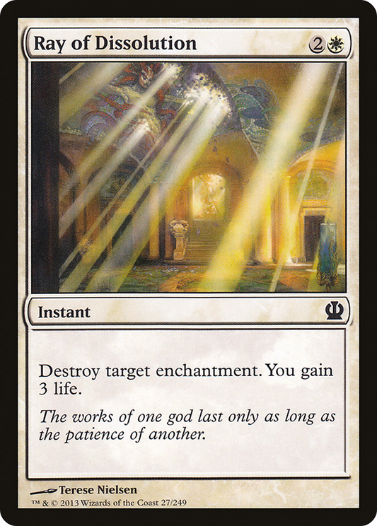 Ray of Dissolution [Theros] Foil