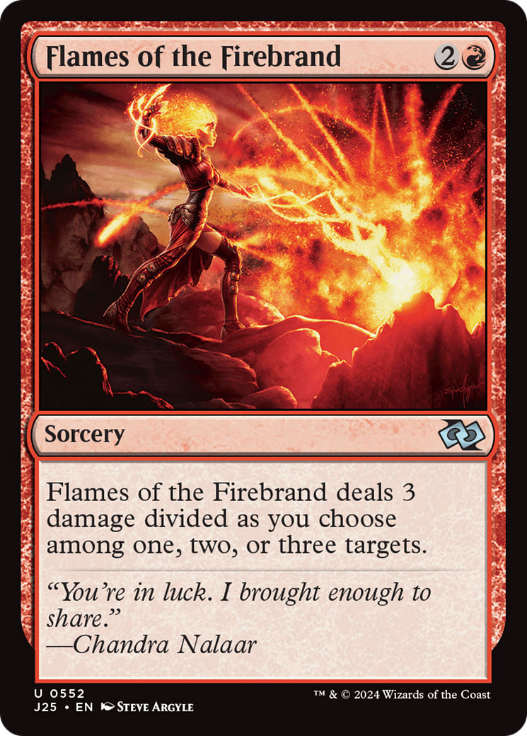 Flames of the Firebrand [Foundations Jumpstart] | Silver Goblin