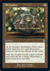 Brainstone (Retro Foil Etched) [Modern Horizons 2] | Silver Goblin