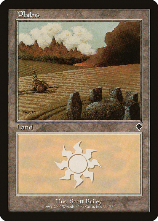 Plains (334) [Invasion] Foil