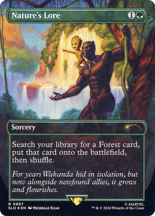 Nature's Lore(Borderless) Foil (867)