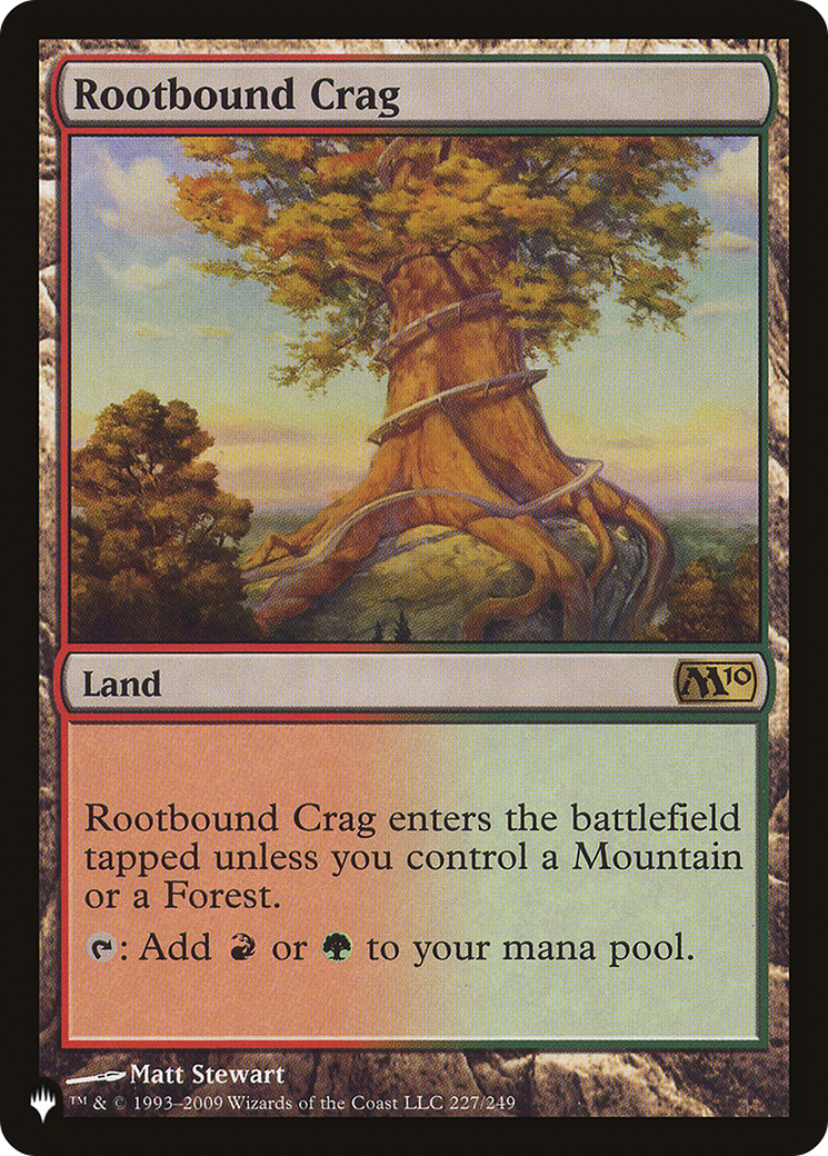 Rootbound Crag [The List] | Silver Goblin