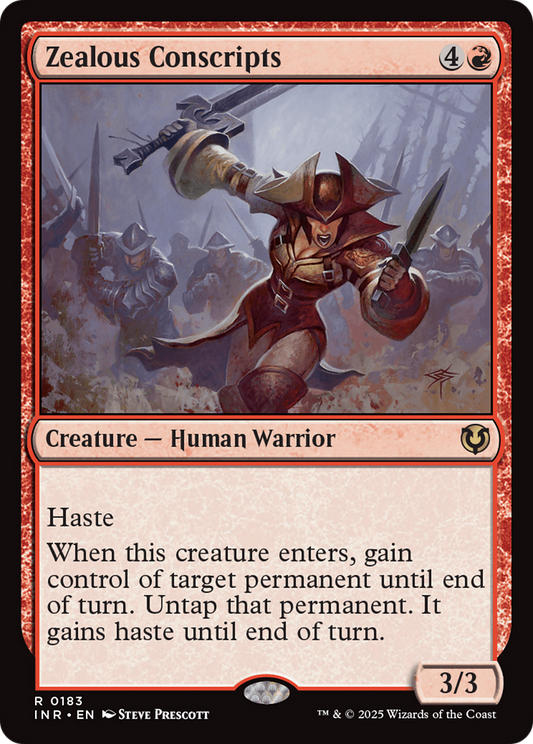 Zealous Conscripts (183) - Innistrad Remastered
