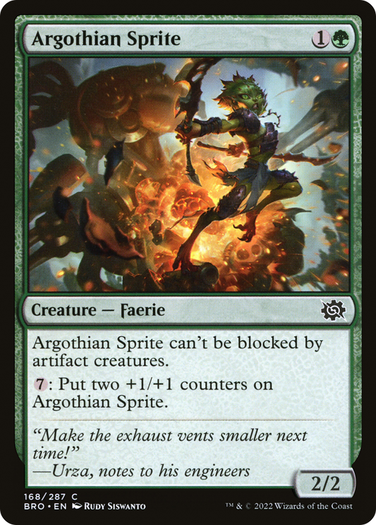 Argothian Sprite [The Brothers' War] Foil