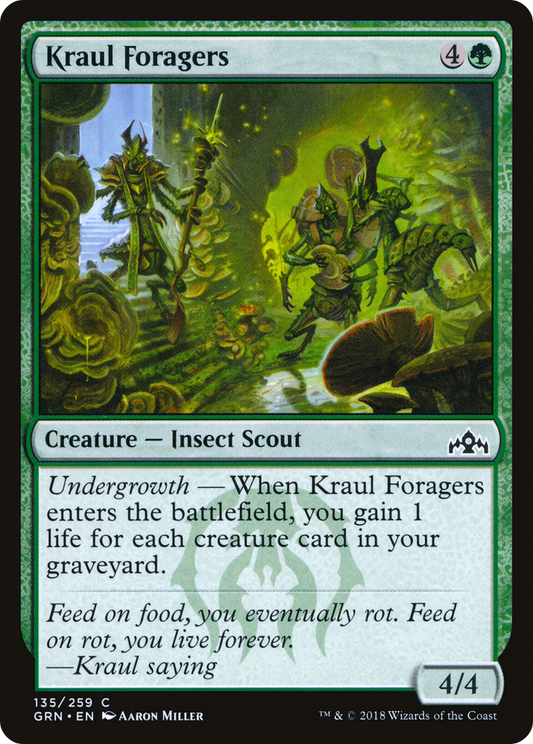 Kraul Foragers [Guilds of Ravnica] Foil