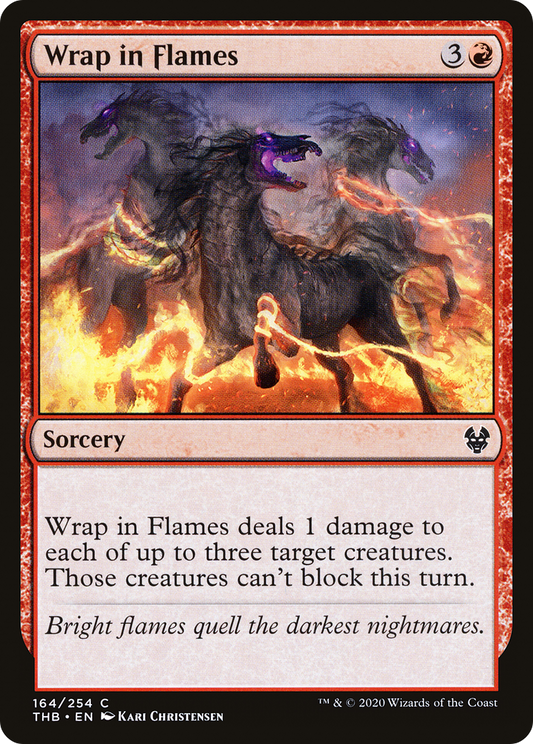 Wrap in Flames [Theros Beyond Death] Foil