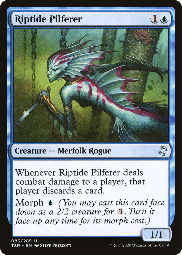 Riptide Pilferer (083) Foil - Time Spiral Remastered