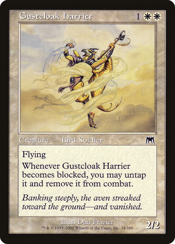 Gustcloak Harrier [Onslaught] Foil