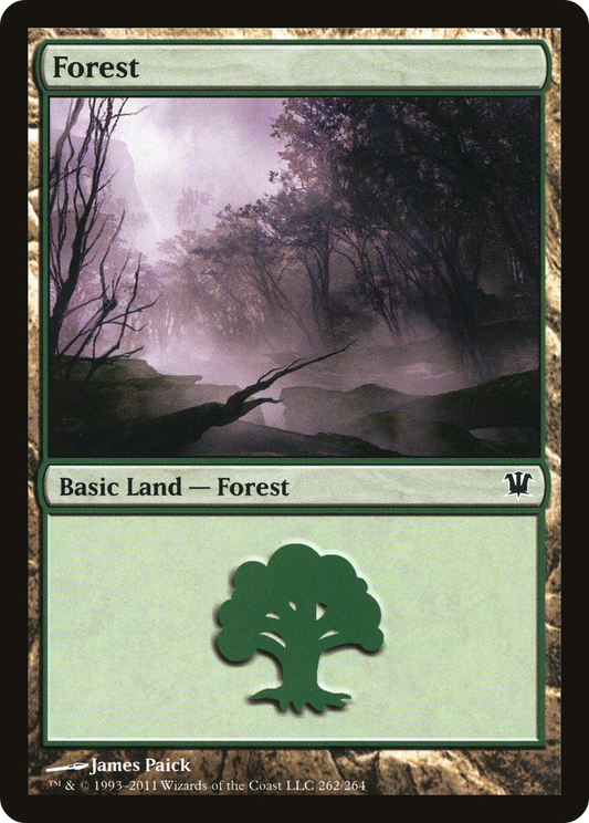 Forest (262) [Innistrad] Foil