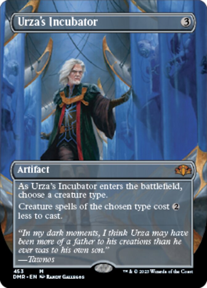 Urza's Incubator (Borderless Alternate Art) [Dominaria Remastered] | Silver Goblin