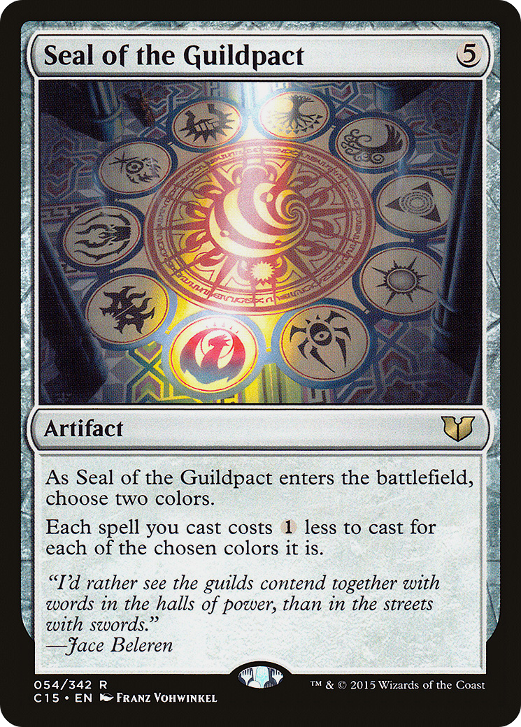 Seal of the Guildpact (054) - Commander 2015