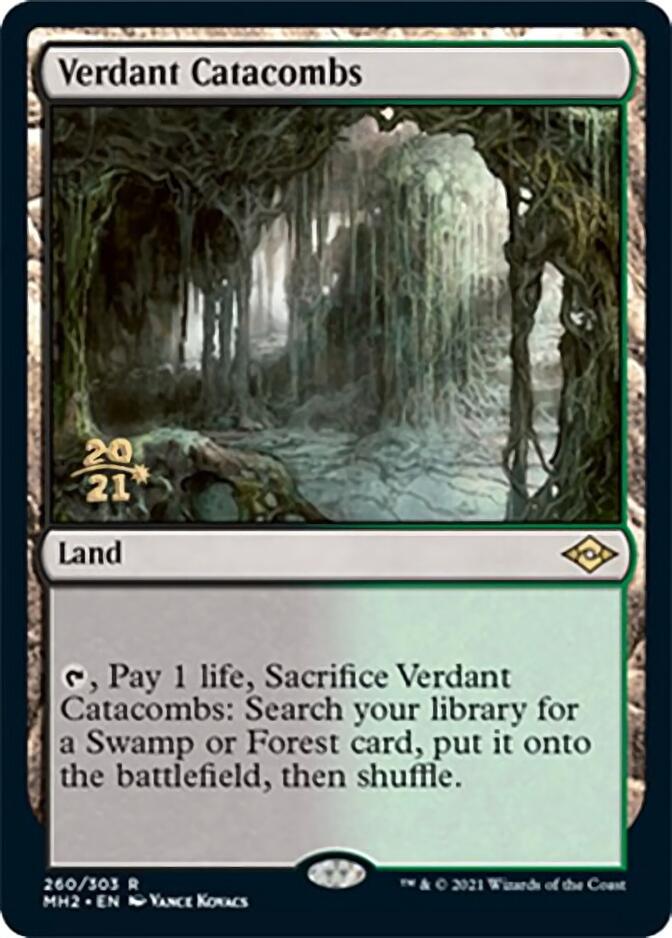 Verdant Catacombs [Modern Horizons 2 Prerelease Promos] | Silver Goblin