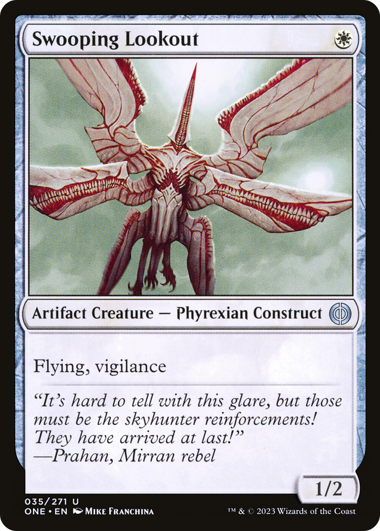Swooping Lookout [Phyrexia: All Will Be One] Foil